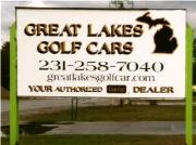 Great Lakes Golf Cars Sign